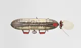 Deutschland, um 1910/20 by Lehmann-Luftschiff "Epl I", lithograph, sold Mar 2018