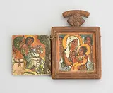 Äthiopien by Doppelseitigs Anhänge-Diptychon, chalk, sold Mar 2018