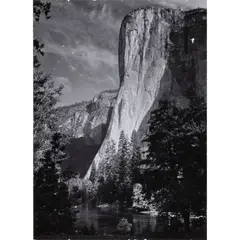 Untitled by Ansel Adams, gelatin silver print, sold Aug 2023