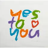 Untitled by Corita Kent, serigraph, sold Aug 2023