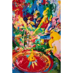Untitled by LeRoy Nieman, serigraph, sold Aug 2023