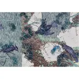 Untitled by Mary Warner, watercolor on paper, sold Aug 2023