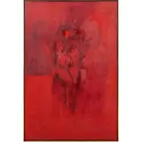 Untitled by George Vihos, oil on canvas, sold Aug 2023