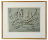 Sargasso by Francis Robert Kelly, etching, sold Jun 2026