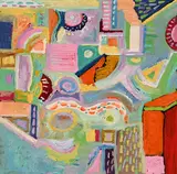 Untitled by Brendan Botha, Pastel Tones, sold Jul 2025