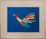 Night Bird by Arthur Secunda, Serigraph in Colors, sold Jan 2025