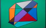 Abstraction by Herman Hershel Kahan, 2021, Acrylic on Canvas, sold Jan 2025