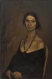 Portrait of a Woman by Onouchi Hisa, Oil on Canvas, sold Jan 2025