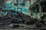 Blue Sugar by Raymond Ciborowski, 2011, Chromogenic Print, sold Jan 2025