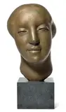 Frauenkopf by Hans Aeschbacher, 1936, bronze, sold Mar 2018