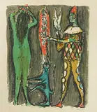 Die Werbung by Alois Carigiet, 1957, color lithograph, sold Mar 2018
