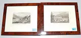 St. Maurice contre le mont Margna by St. Moritz, aquatint, offered Mar 2018