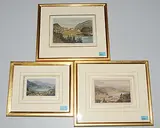 Sammelnummer mit 1 altkol by St. Moritz, aquatint, sold Mar 2018