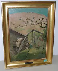 Die Mühle by Daniel Ihly, oil, offered Mar 2018