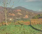 Autunno by Oreste Albertini, 1941, oil, offered Dec 2017
