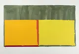 Yellows by John Hoyland, 1969, color lithograph, offered Dec 2017