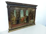 Kopie von Vittorio Bianchini Die Verleumdung des Apelles by Sandro Botticelli, oil on panel, sold Dec 2017