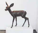 Rehkitz by Kurt Arentz, bronze, sold Dec 2017