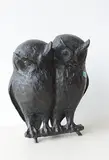 Eulenpaar by Kurt Arentz, bronze, sold Dec 2017