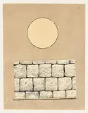 Le plus beau mur de mon royaume by Max Ernst, 1972, color aquatint, sold Dec 2017