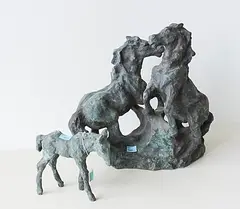 Untitled by Hans Gerdes, bronze, sold Dec 2017