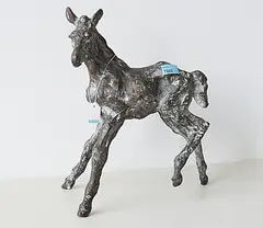 Fohlen by Hans Gerdes, bronze, sold Dec 2017