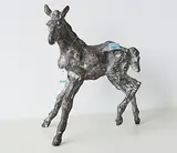 Fohlen by Hans Gerdes, bronze, sold Dec 2017
