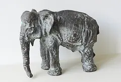 Elefant by Hans Gerdes, bronze, offered Dec 2017