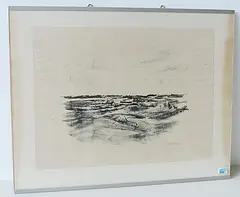 Dünenlandschaft by Max Liebermann, 1909, lithograph, offered Dec 2017