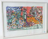 Mythologische Szene by Alexey Borisovich Orlovski, 2004, color etching, sold Dec 2017