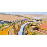 Water Shelf by Deladier Almeida, 2008, oil on canvas, sold Aug 2023