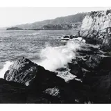 California Coastline by Ansel Adams, gelatin silver print, sold Aug 2023