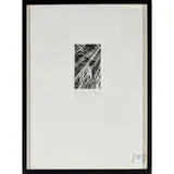 Quail Hill Ranch by C. Gregory Gummersall, 1995, woodcut, sold Jul 2023