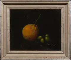 Untitled by Still Life with Quince, oil on canvas, sold Jul 2023
