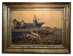 untitled by William Edward Norton, oil on canvas, sold Jul 2026