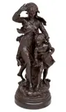 Untitled by Hippolyte Moreau, Bronze Sculpture, sold Jan 2025