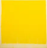 Yellow Color Field Composition by Domenick Capobianco, Oil on Canvas, sold Jan 2025