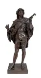 Untitled by Émile Louis Picault, Bronze Figural Sculpture, sold Jan 2025