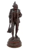 Untitled by Eutrope Bouret, Bronze Sculpture, sold Jan 2025