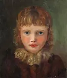 Bella Titled Oil on canvas, unframed 35 x 30.5cm by Edytha Margaret Goodwin, Oil on canvas, unframed, offered Dec 2016