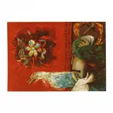 Femme aux Fleurs Rouges by Alvar Suñol Munoz-Ramos, Lithograph in colors on paper, sold Apr 2024