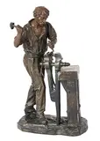Frankreich, um 1900 by Figur "Le Forgeron", bronze, sold Dec 2017
