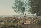 Gossau by Johann Baptist Isenring, aquatint, offered Dec 2017
