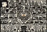 Alpaufzug, um 1925/30 by Louis David Saugy, collage, offered Dec 2017