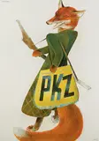 PKZ by Alois Carigiet, 1953, color lithograph, sold Dec 2017