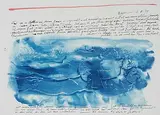 Paar by Hans Erni, 1979, watercolor, sold Dec 2017