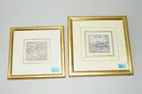 Untitled by Embrach, Dübelstein, Laufen und Pfungen, etching, offered Dec 2017
