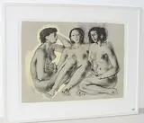 Vertrauen by Hans Erni, 1956, color lithograph, sold Dec 2017