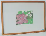 Primeln by Ferdinand Gehr, 1968, color woodcut, sold Dec 2017