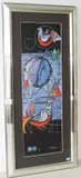 Mond mit zwei Vögeln by Rudolf Mirer, 1999, color lithograph, sold Dec 2017